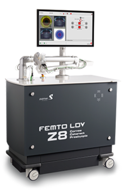 Τo Femto LDV Z8 είναι το πρώτο πραγματικά φορητό femtosecond laser για τη διαθλαστική χειρουργική και τον καταρράκτη.